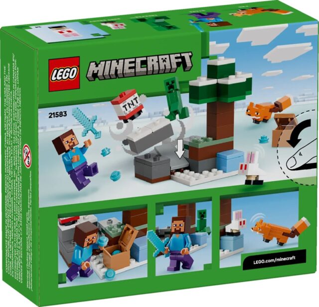 LEGO MINECRAFT 21583 Steve's Taiga Adventure - imagine 2