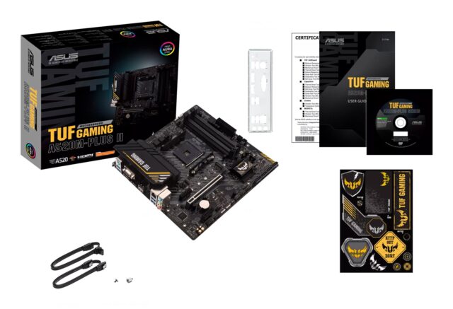 ASUS TUF GAMING A520M-PLUS II AMD A520 Socket AM4 micro ATX - imagine 6