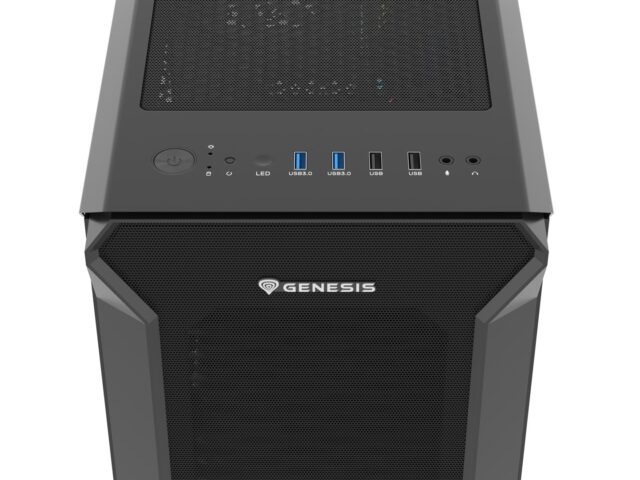 GENESIS Irid 505F Midi Tower Black - imagine 2