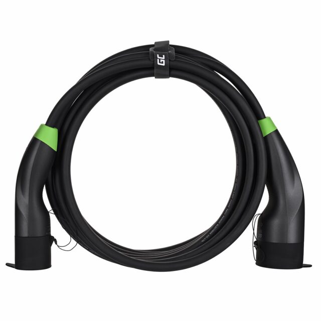Green Cell EVKABGC02 electric vehicle charging cable Black Type 2 3 7 m - imagine 18