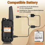 Walkie-Talkie Baofeng BF-T25E Orange  2 pieces - imagine 6