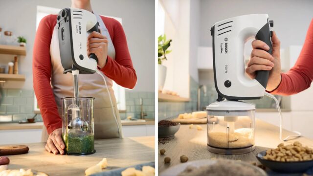 Bosch MFQ37490 mixer Hand mixer 750 W Grey  White - imagine 7