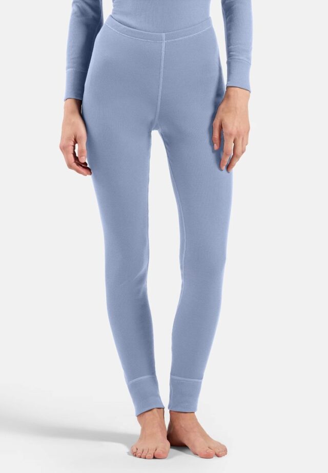 ODLO BL BOTTOM long ACTIVE WARM trousers  size M  Blue Grey - imagine 4