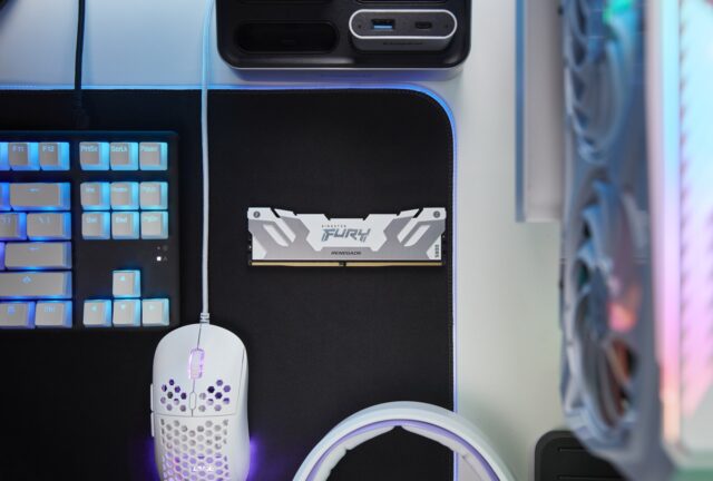 Kingston Technology FURY 32GB 6000MT/s DDR5 CL32 DIMM (Kit of 2) Renegade White XMP - imagine 5