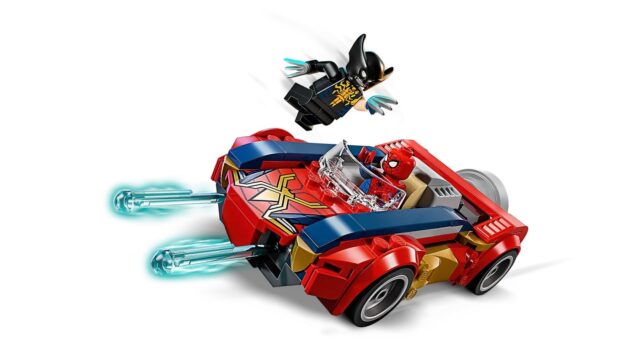 LEGO MARVEL 76336 Spider-Man Car vs. Venomized Wolverine - imagine 6
