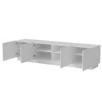 Cama LIVERTI TV cabinet 200x42x48 white - imagine 2