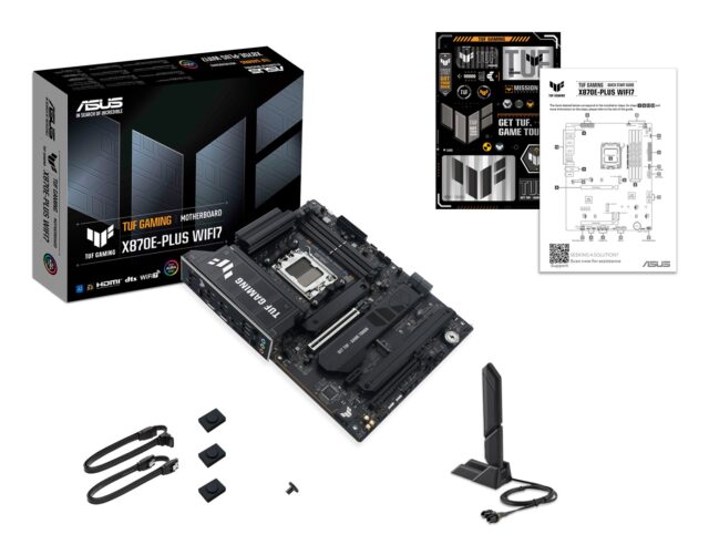 ASUS TUF GAMING X870E-PLUS WIFI7 AMD X870E Socket AM5 ATX - imagine 4