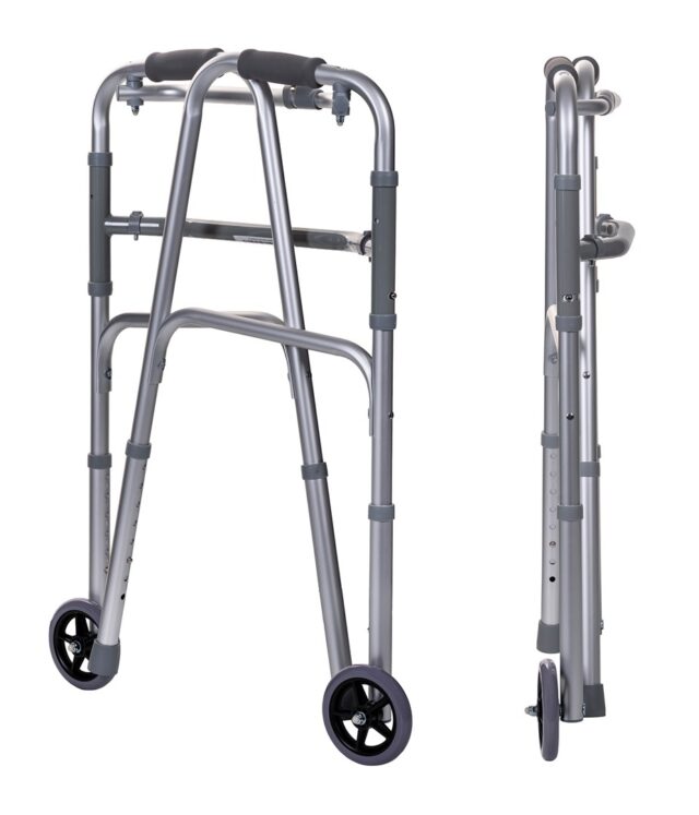 Aluminium rehabilitation tri-functional walker - imagine 23