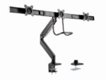 Gembird MA-DA3-03 monitor mount / stand 68.6 cm (27 ) Desk Black - imagine 17