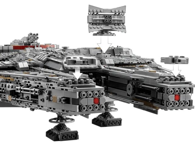 LEGO STAR WARS 75192 MILLENNIUM FALCON - imagine 9