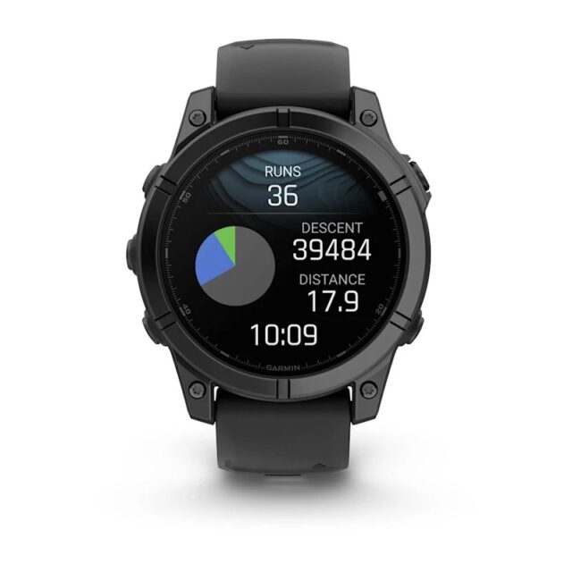 Garmin Fenix E 3.3 cm (1.3 ) AMOLED 47 mm Digital 416 x 416 pixels Touchscreen Black Wi-Fi GPS (satellite) - imagine 6