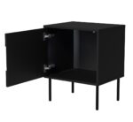 Cama INSERTO bedside cabinet  2 pcs  50x40x61.5 cm  black + LED - imagine 3
