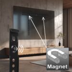 Maclean ultra flat wall mount for TV  40-85   max VESA 600x400  load up to 80kg  MC-123 - imagine 16