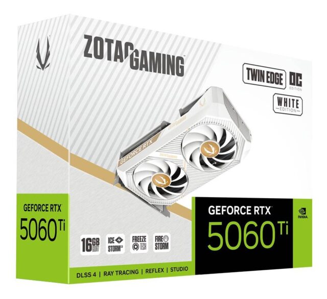 Zotac GAMING GeForce RTX 5060 Ti Twin Edge OC NVIDIA 16 GB GDDR7 - imagine 7