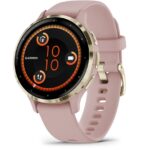 Garmin Venu 3S 3.05 cm (1.2 ) AMOLED 41 mm Digital 390 x 390 pixels Touchscreen Gold  Rose Wi-Fi GPS (satellite)