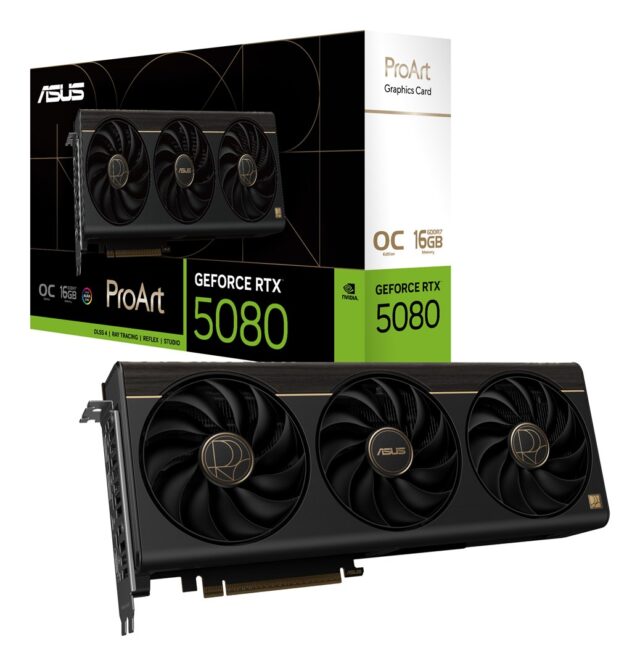ASUS ProArt -RTX5080-O16G NVIDIA GeForce RTX 5080 16 GB GDDR7 - imagine 16