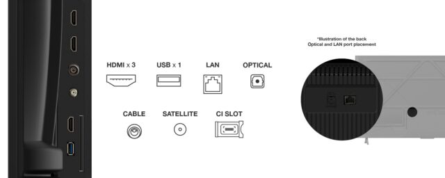 TCL 65P69K TV 165.1 cm (65 ) 4K Ultra HD Smart TV Wi-Fi Black - imagine 3