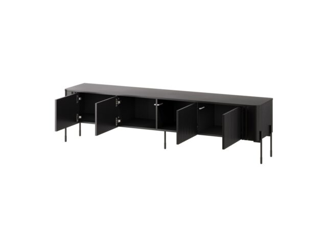 Cama VERA TV cabinet 190x40x50 matt black - imagine 2