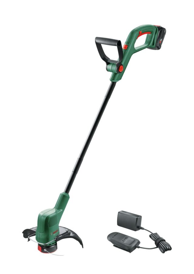 BOSCH. THE SCYTHE WAS ALIVE. EASYGRASS CUT 18-2 30 SET 18V 23cm 2 0Ah - imagine 3