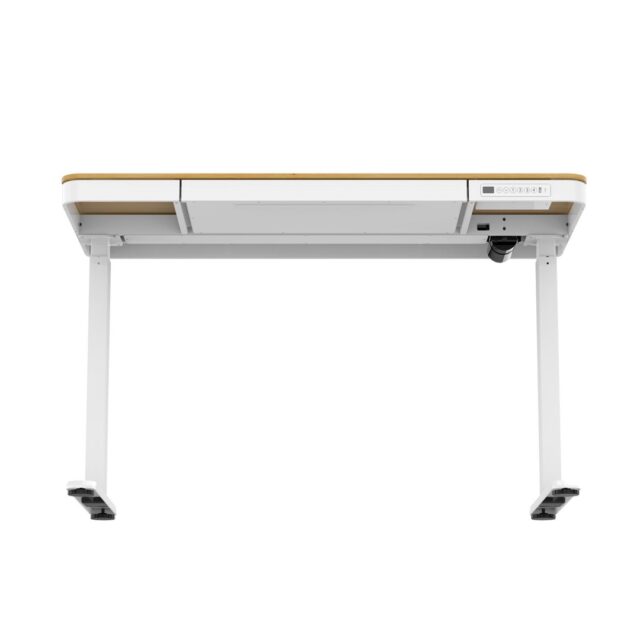 Activejet desk with electric height adjustment 140x70 ET119W-C white/oak - imagine 11