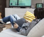 Logitech K400 Plus keyboard RF Wireless Dutch Black - imagine 6