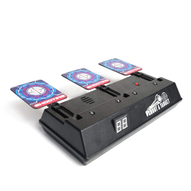 EXTRALINK TOYS TARCZA ELEKTRYCZNA DO STRZELANIA Z DŹWIĘKIEM STRZELNICA DLA DZIECI - imagine 3