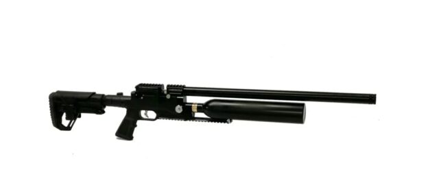 Air rifle Kral Puncher Jumbo Dazzle PCP black 5 5 mm EKP - imagine 11