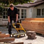 Steel platform trolley 150kg bearing wheels STANLEY SXWT-PC527