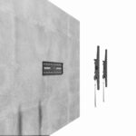 Gembird WM-75T-04 TV wall mount (tilt)  37”-75”  black - imagine 12