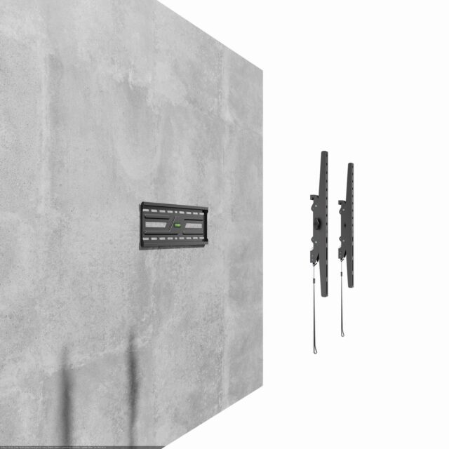 Gembird WM-75T-04 TV wall mount (tilt)  37”-75”  black - imagine 12