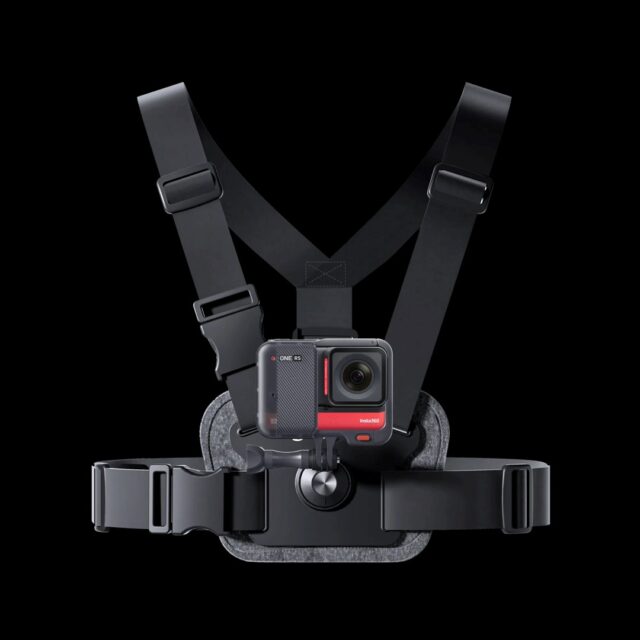 Insta360 chest harness for camera mounting - imagine 3