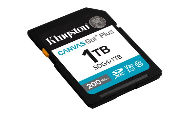 Kingston Technology Canvas Go! Plus 1TB SDXC Canvas Go Plus Gen4 200MB/s C10 UHS-I U3 V30 - imagine 3