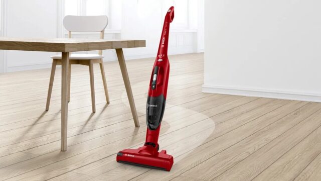 Bosch Serie 2 BBHF214R 2-in-1 Cordless Vacuum Cleaner Red - imagine 7