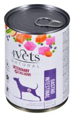4VETS Natural Gastro Intestinal Dog - wet dog food - 400 g - imagine 3