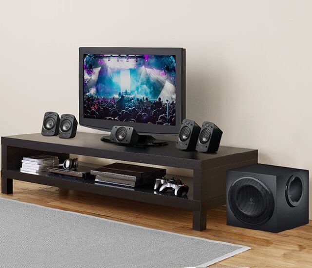 Logitech Surround Sound Speakers Z906 - imagine 18