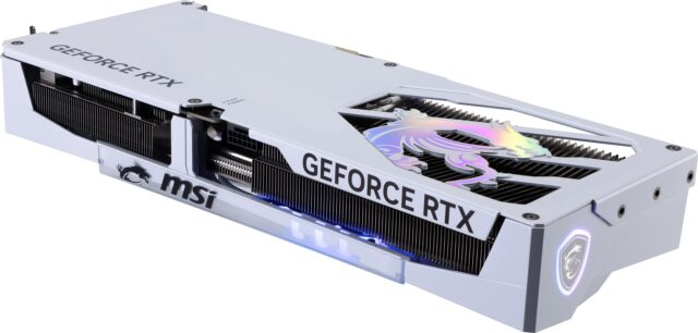 MSI GAMING GEFORCE RTX 5080 16G TRIO OC WHITE graphics card NVIDIA 16 GB GDDR7 - imagine 7