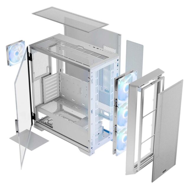 MODECOM  HORIZON ARGB Flow MIDI USB 3.0 X 2 CYPE-C computer case - imagine 8