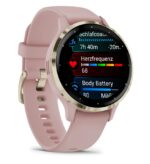 Garmin Venu 3S 3.05 cm (1.2 ) AMOLED 41 mm Digital 390 x 390 pixels Touchscreen Gold  Rose Wi-Fi GPS (satellite) - imagine 3
