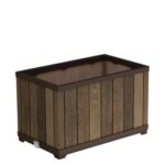 KETER 261034 garden planter walnut