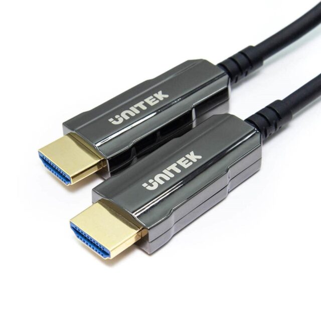 UNITEK HDMI 2.0 AOC 4K 60HZ 10M OPTICAL CABLE - imagine 5