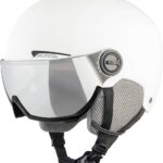 WINTER HELMET ALPINA ARBER VISOR Q-LITE WHITE MATT 54-58