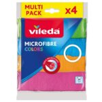 Cleaning Clothes Vileda Microfiber Colors 4 pc(s) - imagine 2
