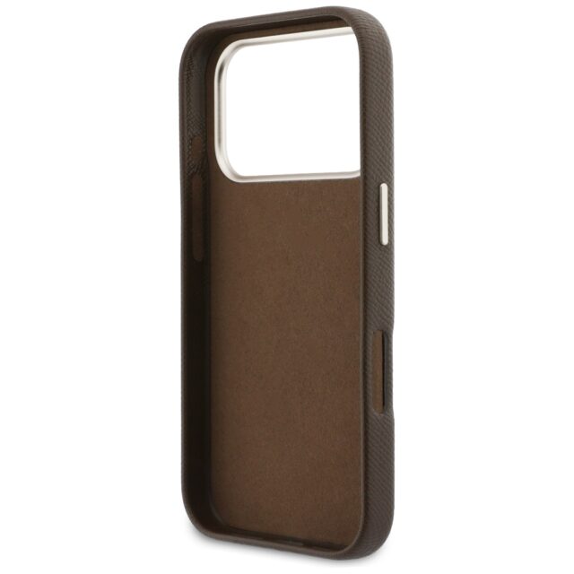 Case Guess FW Resin Logo for iPhone 17    Pro brown - imagine 7