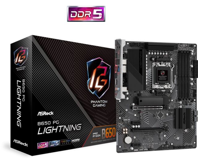 Asrock B650 PG Lightning AMD B650 Socket AM5 ATX - imagine 6