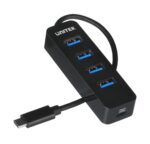 UNITEK HUB USB-C 4XUSB-A 3.1  ACTIVE  10 WATT H1117B