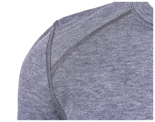 ODLO BL TOP turtle neck l/s ACTIVE WARM men's T-shirt  size L  grey - imagine 2