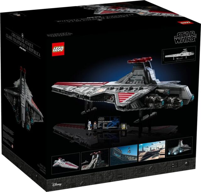 LEGO STAR WARS 75367 Venator-class Republic Attack Cruiser (Ultimate Collector Series) - imagine 2