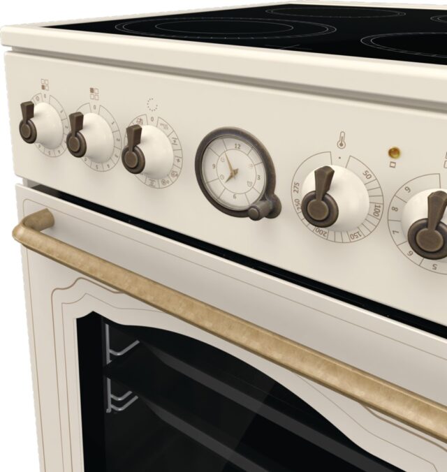 Gorenje GECS5B70CLI Freestanding cooker Electric Ceramic Ivory - imagine 8