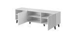 Cama RTV cabinet PAFOS 150x42x52 white matt - imagine 4