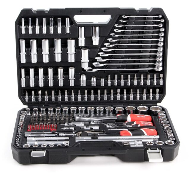 YATO YT-38841 1/4   3/8   1/2  Socket wrench set - imagine 3
